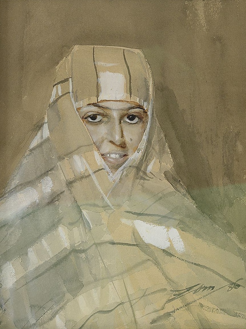 Anders Zorn Bedouin Girl